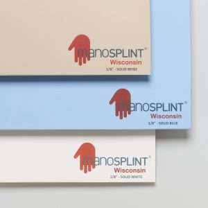 Manosplint Wisconsin Solid White